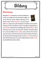 Vorschau - Unterrichtsreihen - Bildung Lückentext mit Wortspeicher Hörverstehen und Suchsel - Seite 2