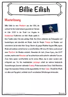 Vorschau - Unterrichtsreihen - Billie Eilish Lückentext mit Wortspeicher Hörverstehen und Suchsel - Seite 2