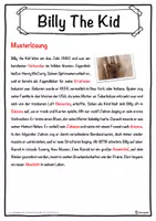 Vorschau - Unterrichtsreihen - Billy The Kid Lückentext mit Wortspeicher Hörverstehen und Suchsel - Seite 2