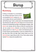 Vorschau - Unterrichtsreihen - Biotop Lückentext mit Wortspeicher Hörverstehen und Suchsel - Seite 2