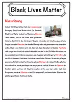 Vorschau - Unterrichtsreihen - Black Lives Matter Lückentext mit Wortspeicher Hörverstehen und Suchsel - Seite 2
