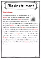 Vorschau - Unterrichtsreihen - Blasinstrument Lückentext mit Wortspeicher Hörverstehen und Suchsel - Seite 2