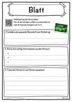 Vorschau - Unterrichtsreihen - Blatt Lückentext mit Wortspeicher Hörverstehen und Suchsel - Seite 3