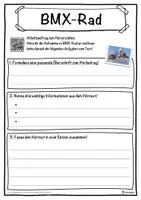 Vorschau - Unterrichtsreihen - BMX-Rad Lückentext mit Wortspeicher Hörverstehen und Suchsel - Seite 3