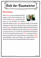 Vorschau - Unterrichtsreihen - Bob der Baumeister Lückentext mit Wortspeicher Hörverstehen und Suchsel - Seite 2