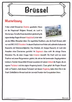 Vorschau - Unterrichtsreihen - Brüssel Lückentext mit Wortspeicher Hörverstehen und Suchsel - Seite 2