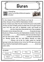 Vorschau - Unterrichtsreihen - Buren Lückentext mit Wortspeicher Hörverstehen und Suchsel - Seite 1