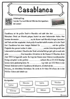 Vorschau - Unterrichtsreihen - Casablanca Lückentext mit Wortspeicher Hörverstehen und Suchsel - Seite 1
