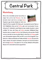 Vorschau - Unterrichtsreihen - Central Park Lückentext mit Wortspeicher Hörverstehen und Suchsel - Seite 2