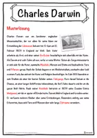 Vorschau - Unterrichtsreihen - Charles Darwin Lückentext mit Wortspeicher Hörverstehen und Suchsel - Seite 2