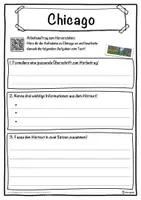 Vorschau - Unterrichtsreihen - Chicago Lückentext mit Wortspeicher Hörverstehen und Suchsel - Seite 3
