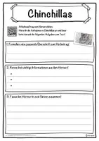 Vorschau - Unterrichtsreihen - Chinchillas Lückentext mit Wortspeicher Hörverstehen und Suchsel - Seite 3