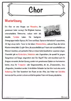 Vorschau - Unterrichtsreihen - Chor Lückentext mit Wortspeicher Hörverstehen und Suchsel - Seite 2