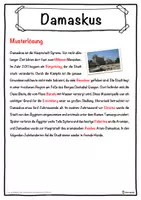 Vorschau - Unterrichtsreihen - Damaskus Lückentext mit Wortspeicher Hörverstehen und Suchsel - Seite 2