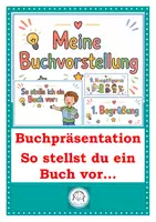Vorschau - Arbeitsblätter - Bundle: Buchpräsentation - Seite 1