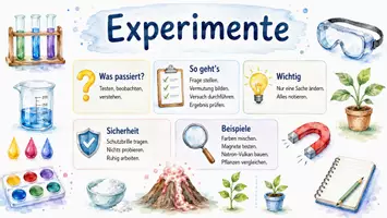 Vorschau - Arbeitsblätter - Arbeitsblatt "Experiment" + Onlineübung & MP3 + Infografik - Seite 2