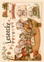 Vorschau - Poster - Freebie: Leseecke Plakate mit der Elefantenfamilie - Seite 2