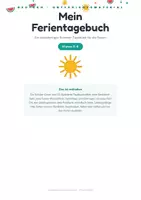 Vorschau - Spiele - Mein Ferientagebuch – Sommerferien Klasse 5–6 | Schreibanlässe & Rückblick - Seite 1