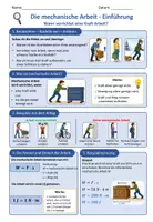 Vorschau - Unterrichtsreihen - Mechanische Arbeit - Physik Sek I - Arbeitsblätter inkl. Lösungen - Seite 3