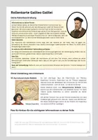 Vorschau - Arbeitsblätter - Rollenspiel: Die Frage nach dem richtigen Weltbild - Der Prozess des Galileo - Seite 2