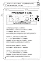 anteprima - Materiale di supporto/inclusione - LE SILLABE – 12 CANZONI – TESTI – VIDEO – LA MAGIA DELLE SILLABE - Pagina 1
