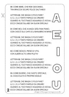 anteprima - Materiale di supporto/inclusione - LE SILLABE – 12 CANZONI – TESTI – VIDEO – LA MAGIA DELLE SILLABE - Pagina 2