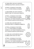 anteprima - Materiale di supporto/inclusione - LETTERA L – SILLABE LA LE LI LO LU – TESTO E CANZONE - Pagina 2