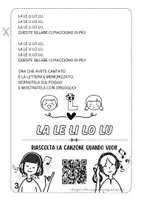 anteprima - Materiale di supporto/inclusione - LETTERA L – SILLABE LA LE LI LO LU – TESTO E CANZONE - Pagina 3