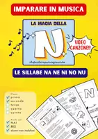anteprima - Materiale di supporto/inclusione - LETTERA N – SILLABE NA NE NI NO NU – TESTO E CANZONE - Pagina di copertina