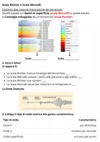 anteprima - Compiti in classe/Test - Verifica Scienze- Terremoti, Vulcani e idrosfera - Pagina 1