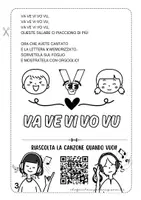 anteprima - Materiale di supporto/inclusione - LETTERA V – SILLABE VA VE VI VO VU – TESTO E CANZONE - Pagina 3