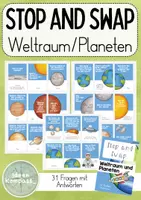 Vorschau - Spiele - Stop and Swap Weltraum/Planeten - Deckblatt