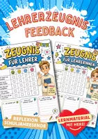 Vorschau - Anderer Materialtyp - Lehrerzeugnis Grundschule - Deckblatt
