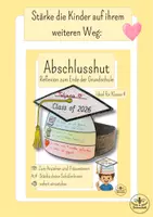 Vorschau - Poster - Abschied Grundschule - Feriencountdown für Classroommanagement - Kostenlos zum Schuljahresende - Seite 1