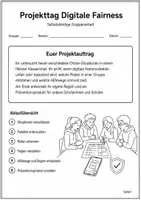 Vorschau - Unterrichtsreihen - Cybermobbing Projekttag | Klasse 5/6 - Seite 1