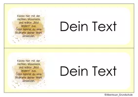 Vorschau - Bildkarten - Biberklasse Tagestransparenz Klassentier Biber - Seite 3