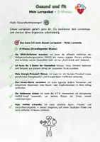 Vorschau - Arbeitsblätter - Materialpaket: Gesund und fit - Stress / Gesundheit – Dreifach differenziert mit Lösungen - Seite 1