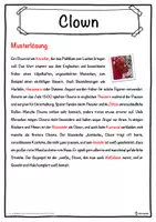 Vorschau - Unterrichtsreihen - Clown Lückentext mit Wortspeicher Hörverstehen und Suchsel - Seite 2