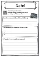 Vorschau - Unterrichtsreihen - Datei Lückentext mit Wortspeicher Hörverstehen und Suchsel - Seite 3