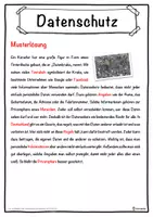 Vorschau - Unterrichtsreihen - Datenschutz Lückentext mit Wortspeicher Hörverstehen und Suchsel - Seite 2
