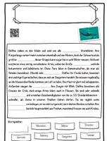 Vorschau - Unterrichtsreihen - Delfine Lückentext mit Wortspeicher Hörverstehen und Suchsel - Seite 1