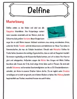 Vorschau - Unterrichtsreihen - Delfine Lückentext mit Wortspeicher Hörverstehen und Suchsel - Seite 2