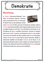Vorschau - Stundenentwürfe - Demokratie Lückentext mit Wortspeicher Hörverstehen und Suchsel - Seite 2