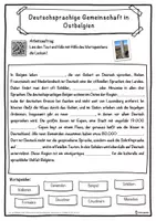 Vorschau - Unterrichtsreihen - Deutschsprachige Gemeinschaft in Ostbelgien Lückentext mit Wortspeicher Hörverstehen und Suchsel - Seite 1