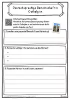 Vorschau - Unterrichtsreihen - Deutschsprachige Gemeinschaft in Ostbelgien Lückentext mit Wortspeicher Hörverstehen und Suchsel - Seite 3