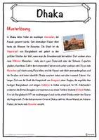 Vorschau - Unterrichtsreihen - Dhaka Lückentext mit Wortspeicher Hörverstehen und Suchsel - Seite 2