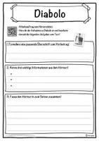 Vorschau - Unterrichtsreihen - Diabolo Lückentext mit Wortspeicher Hörverstehen und Suchsel - Seite 3