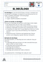 Vista previa - Unidades / Secuencias / Situaciones de Aprendizaje - El Decálogo (comprensión lectora, escitura creativa y plantilla) - Portada