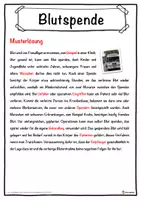 Vorschau - Unterrichtsreihen - Blutspende Lückentext mit Wortspeicher Hörverstehen und Suchsel - Seite 2