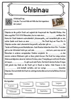 Vorschau - Unterrichtsreihen - Chisinau Lückentext mit Wortspeicher Hörverstehen und Suchsel - Seite 1